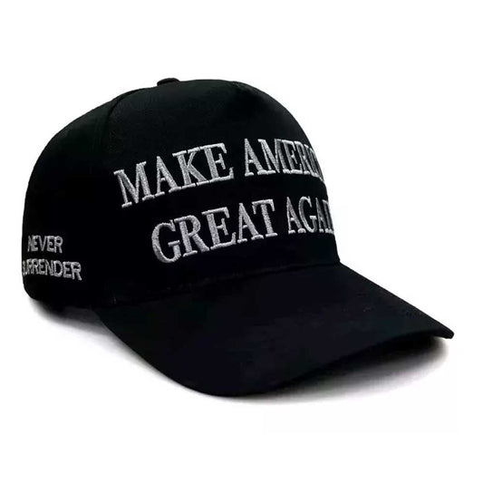 Black MAGA Hat Elon musk 2024 Trump Hat Make America Great Again Hat Baseball Cap