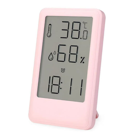Multifunctional Electronic Alarm Clock – Indoor Digital Thermometer & Hygrometer