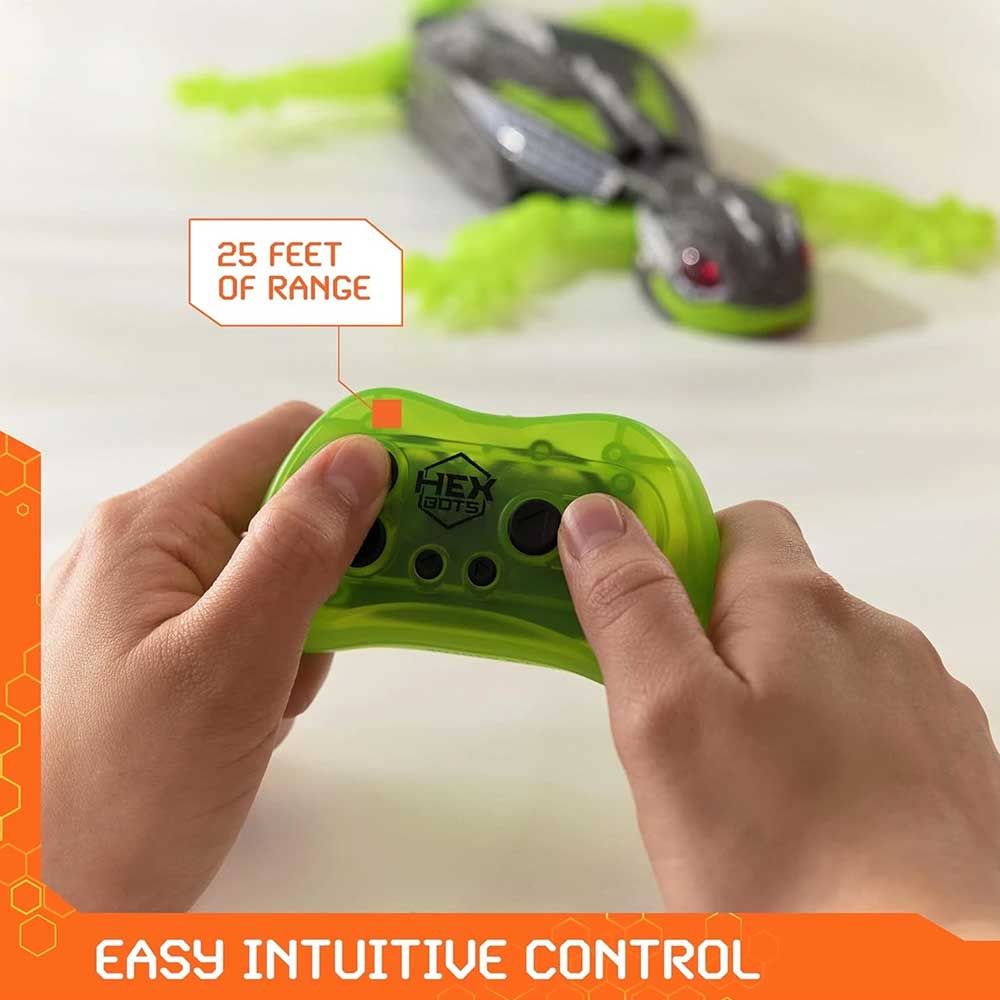 Wall Climbing Gecko Robot - Rechargeable Remote Control Toy for Ages 4+