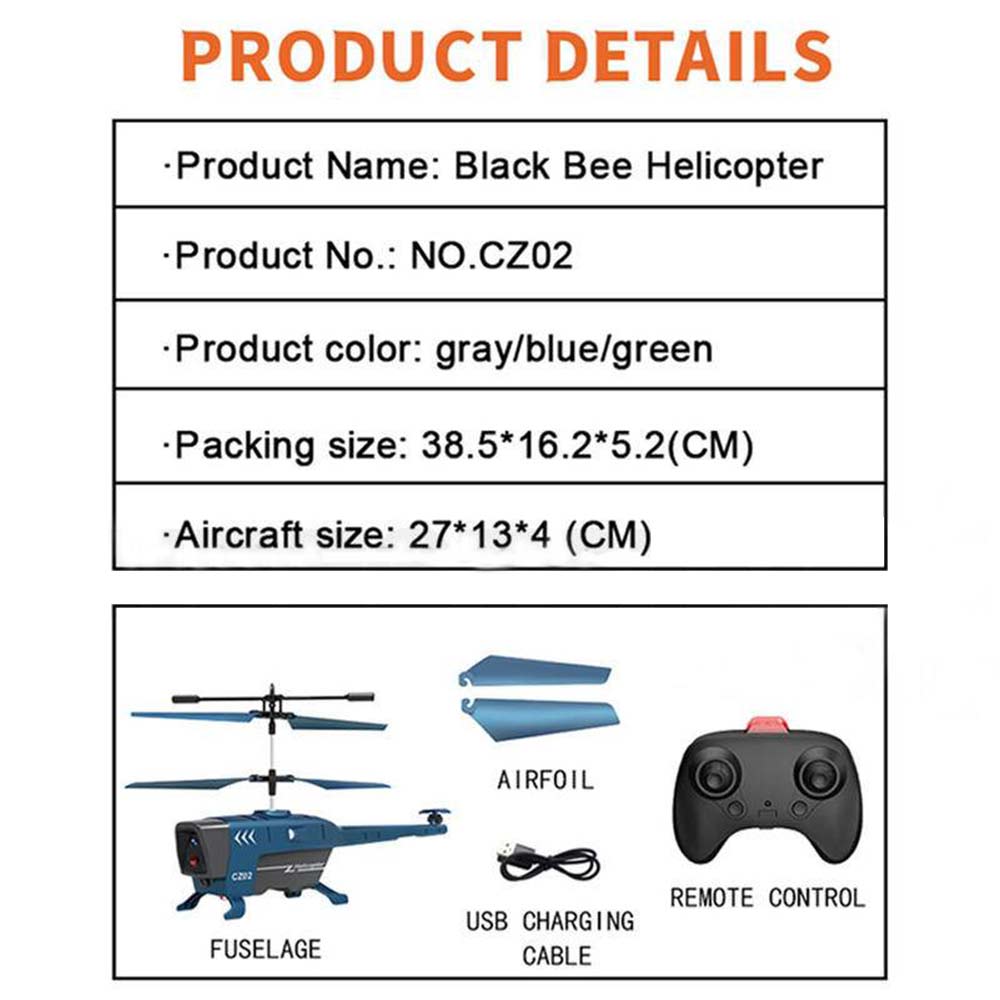 RC Helicopter Plane Drone Obstacle Avoidance Anti-collision 2.4Ghz Remote