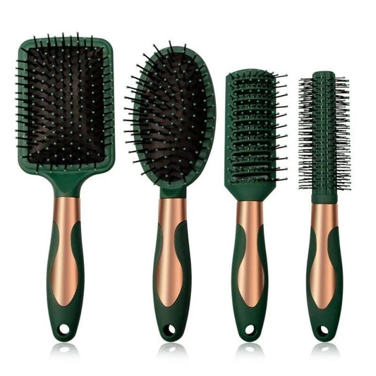 4x Hair Brush Set for Women Professional Salon Hairbrush Comb Hairbrush Massage
