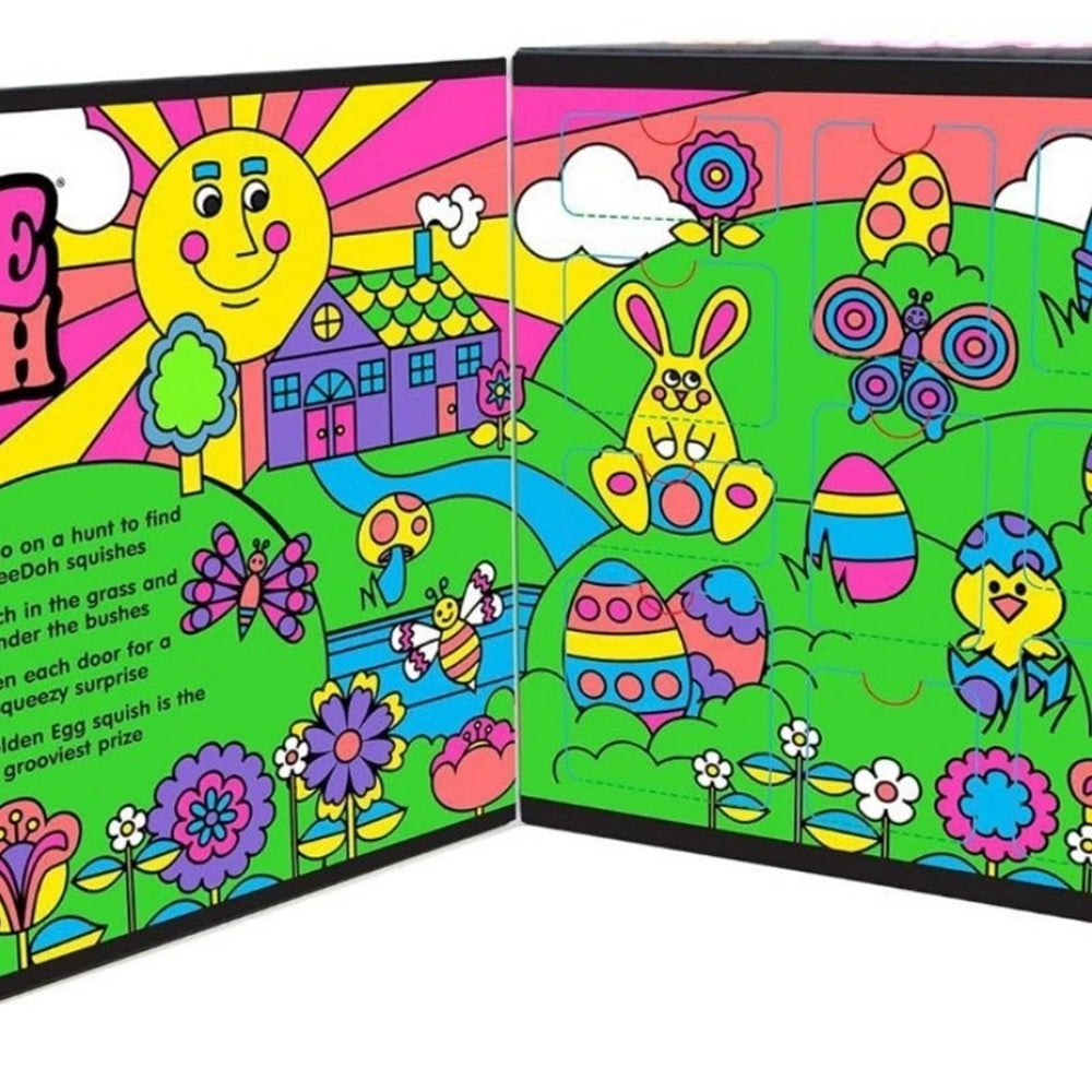 Easter Golden Egg Mystery Hunt – 4 Eggs Filled with 10 Squishy Squeeze Toys
