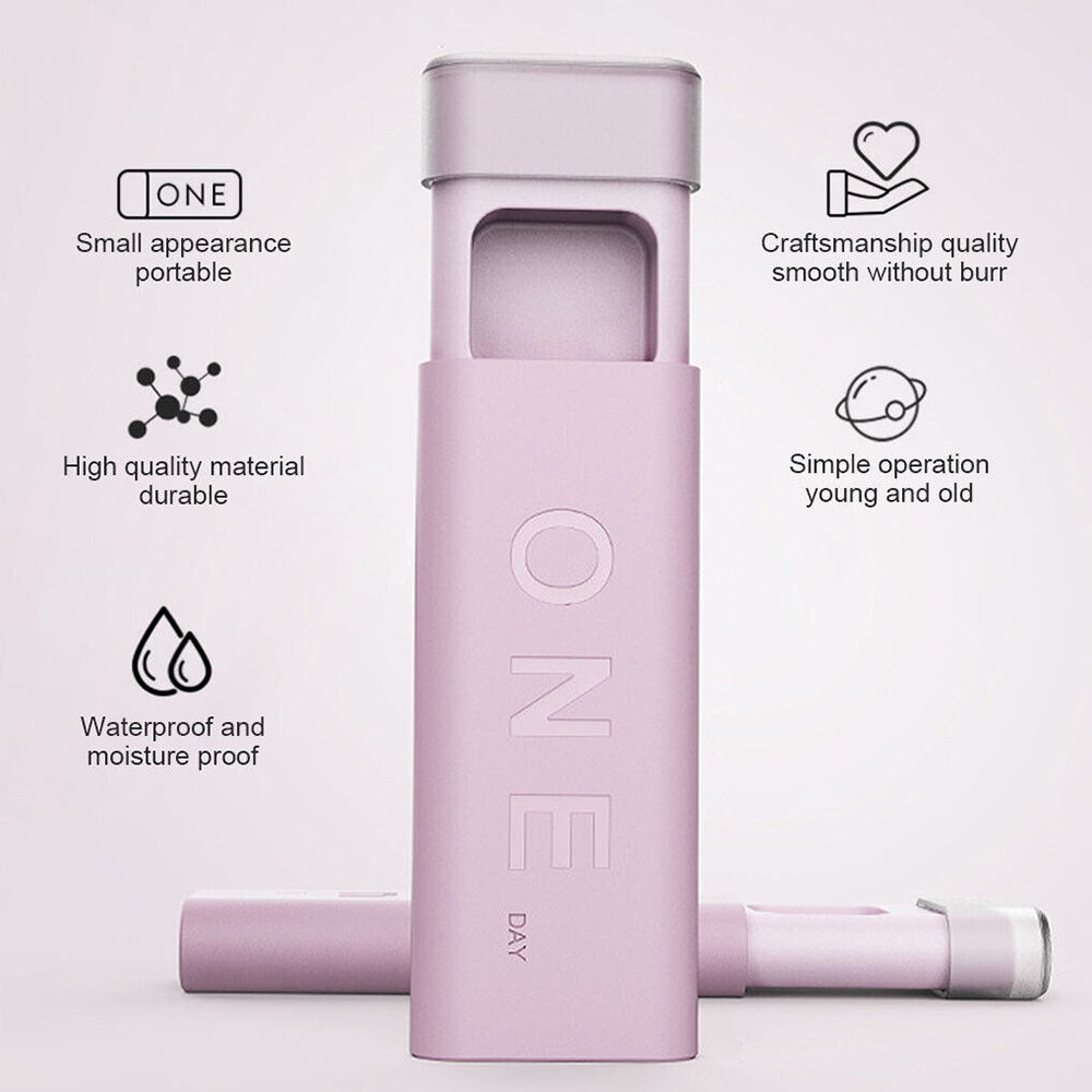Mini Pocket Daily Medicine Tablet Case Dispenser Container Pill Box Organizer