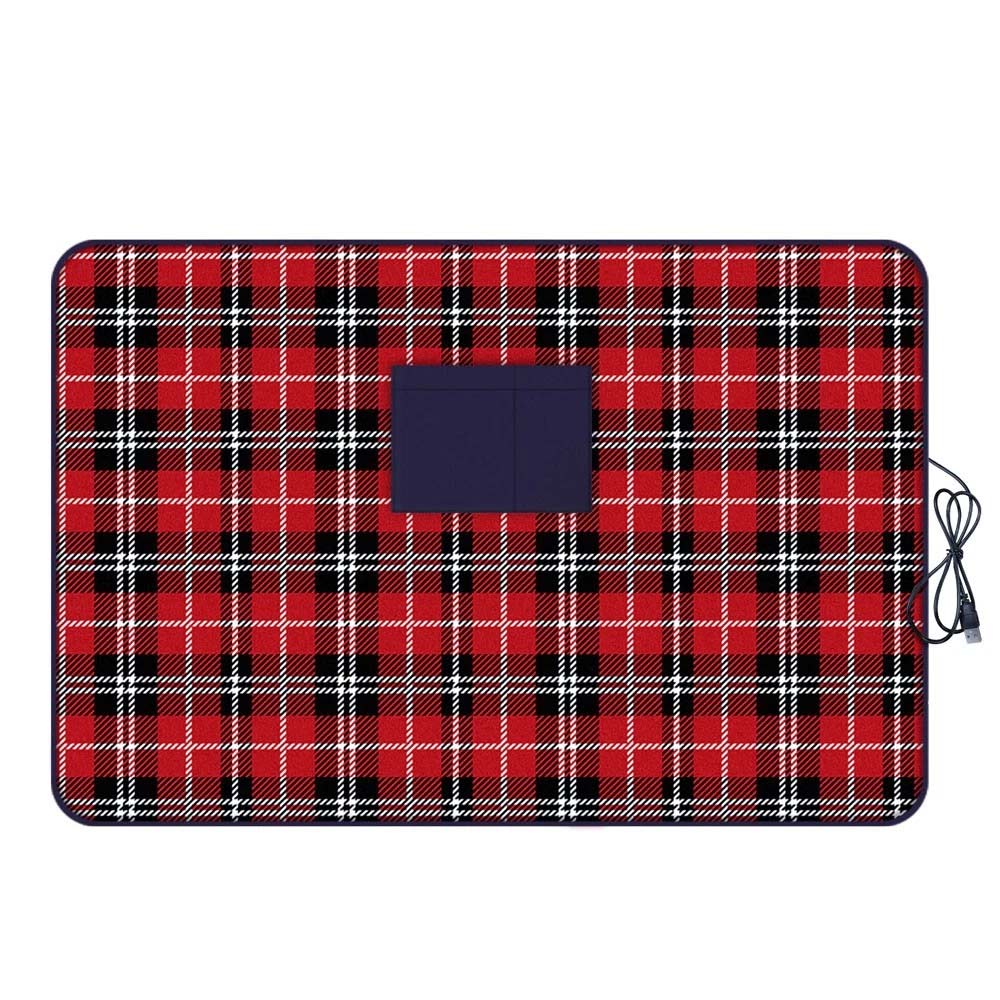 Electric Heated Throw Blanket - Washable Fleece Winter Warming with Timer & Switch
