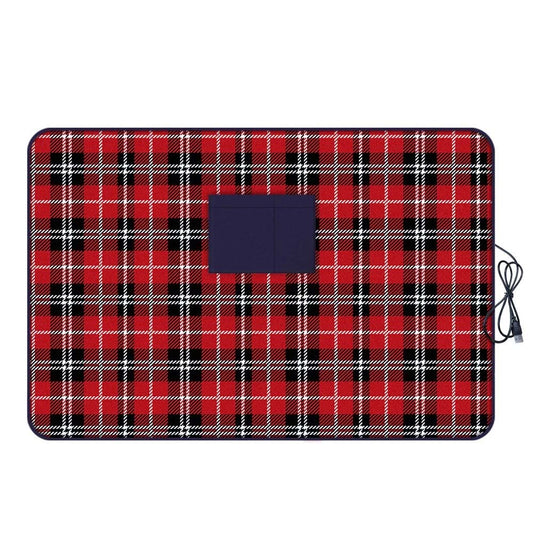 Electric Heated Throw Blanket - Washable Fleece Winter Warming with Timer & Switch