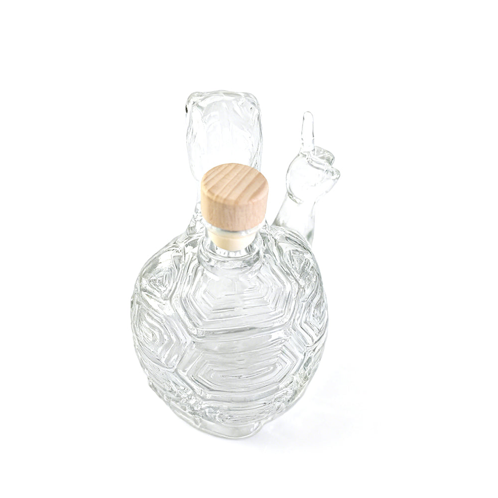 Turtle Whiskey Bottle 2025 - Unique Animal Glass Decanter Gift 350ml