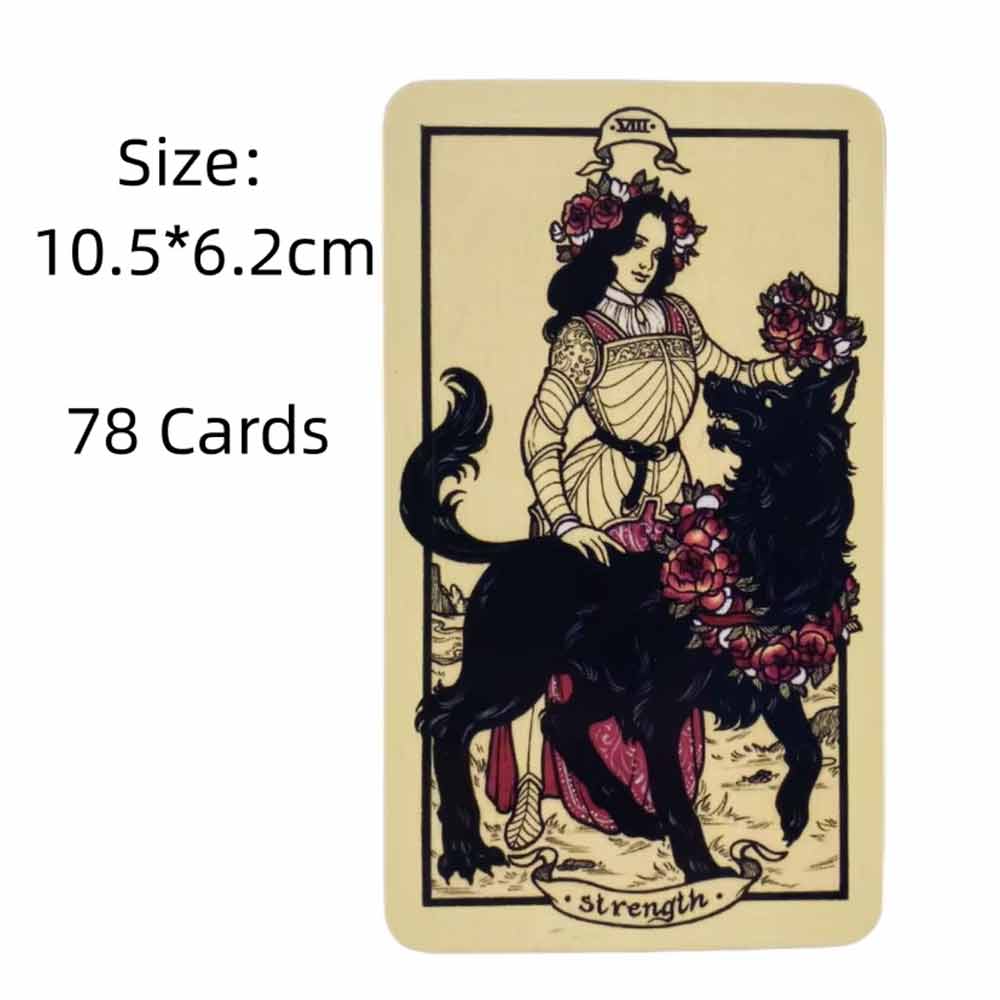Fyodor Pavlov Tarot Cards – English Version Divination Deck Classic Board