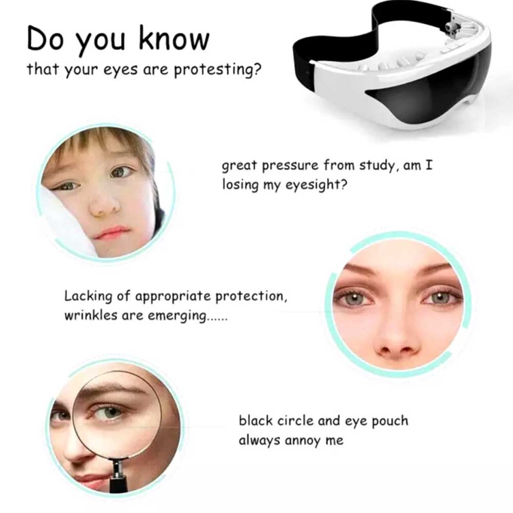 Magnetic Eye massager Electric Vibration Pain Relieve Fatigue relaxing Machine
