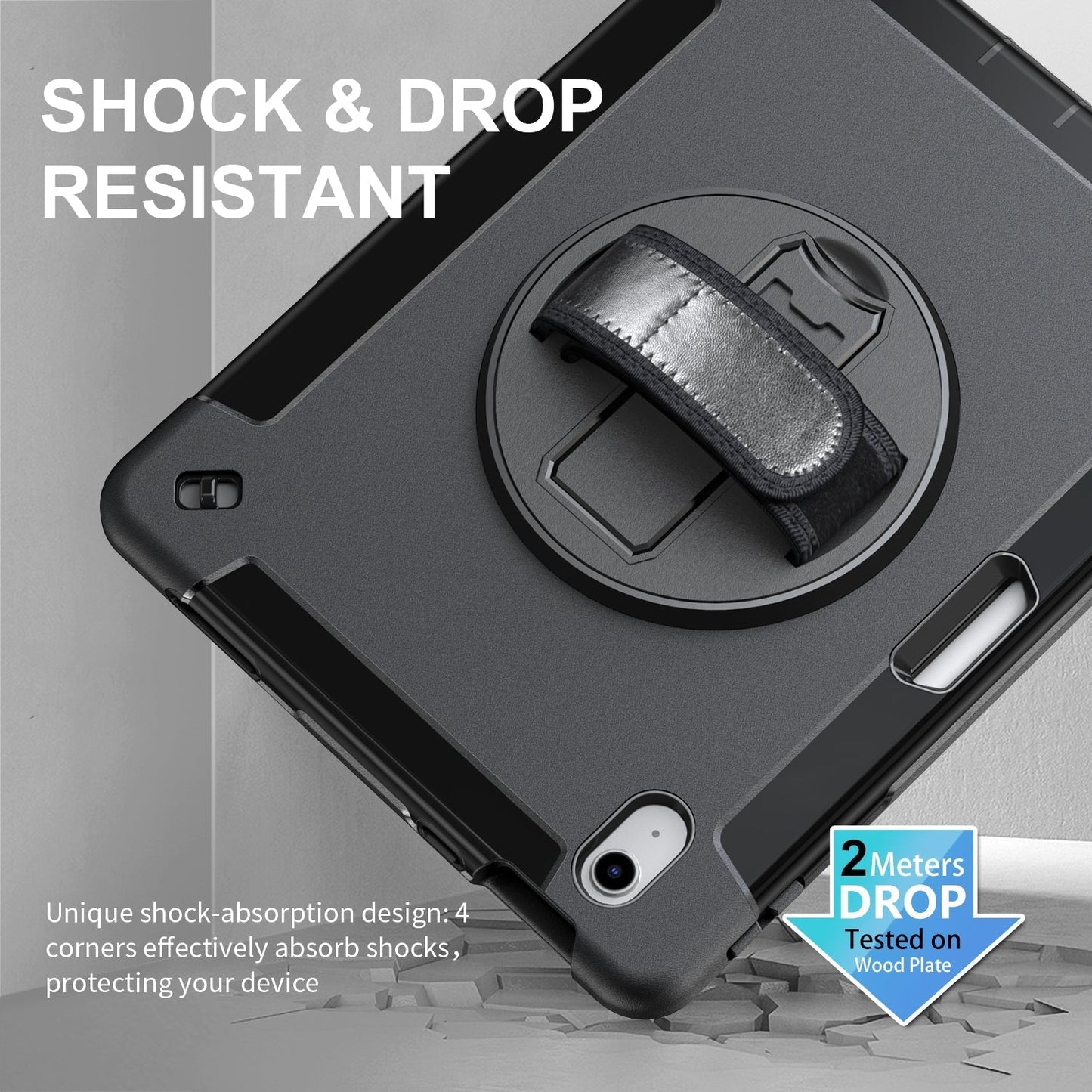 Rugged Case with Pen Holder Screen-Less for Galaxy Tab A9 Plus 11" Generic
