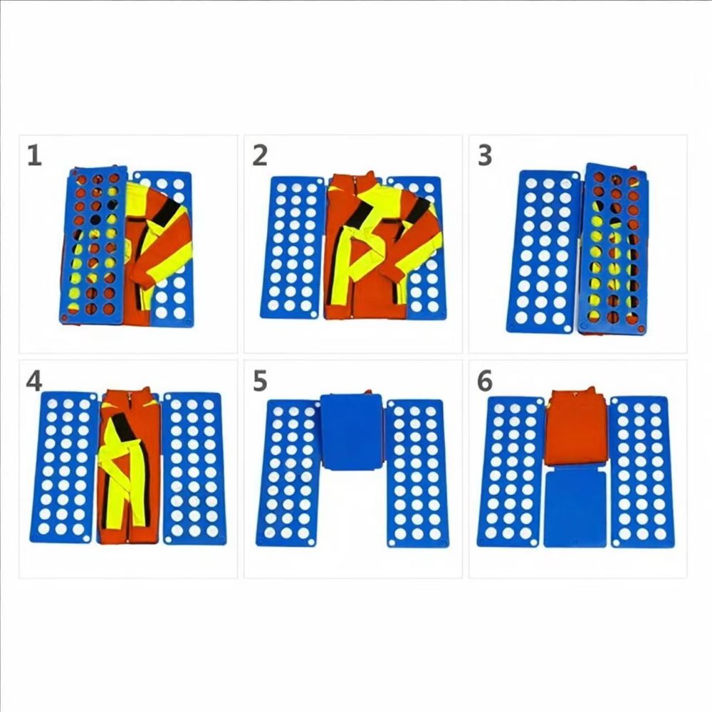 Lazy Clothes Folding Board – Creative Shirt Folder Organizer Tool