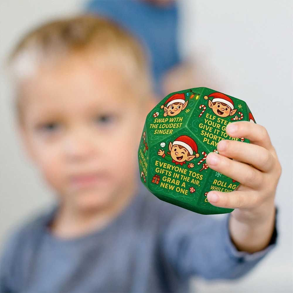 2x Hilarious Gift Exchange Dice Game - Fun Christmas Party Game & Stocking Stuffer