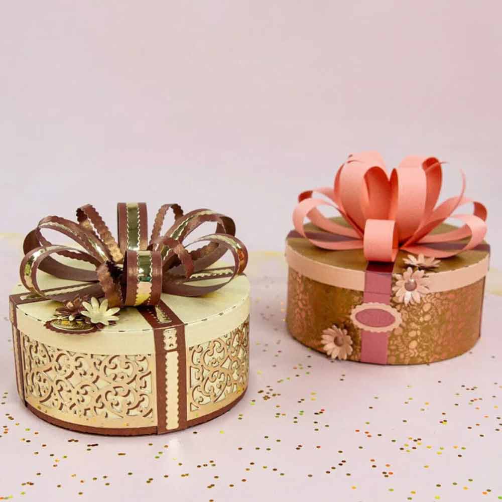Gift Box Metal Cutting Dies DIY Embossing Die Stencil Scrapbooking Paper Crafts