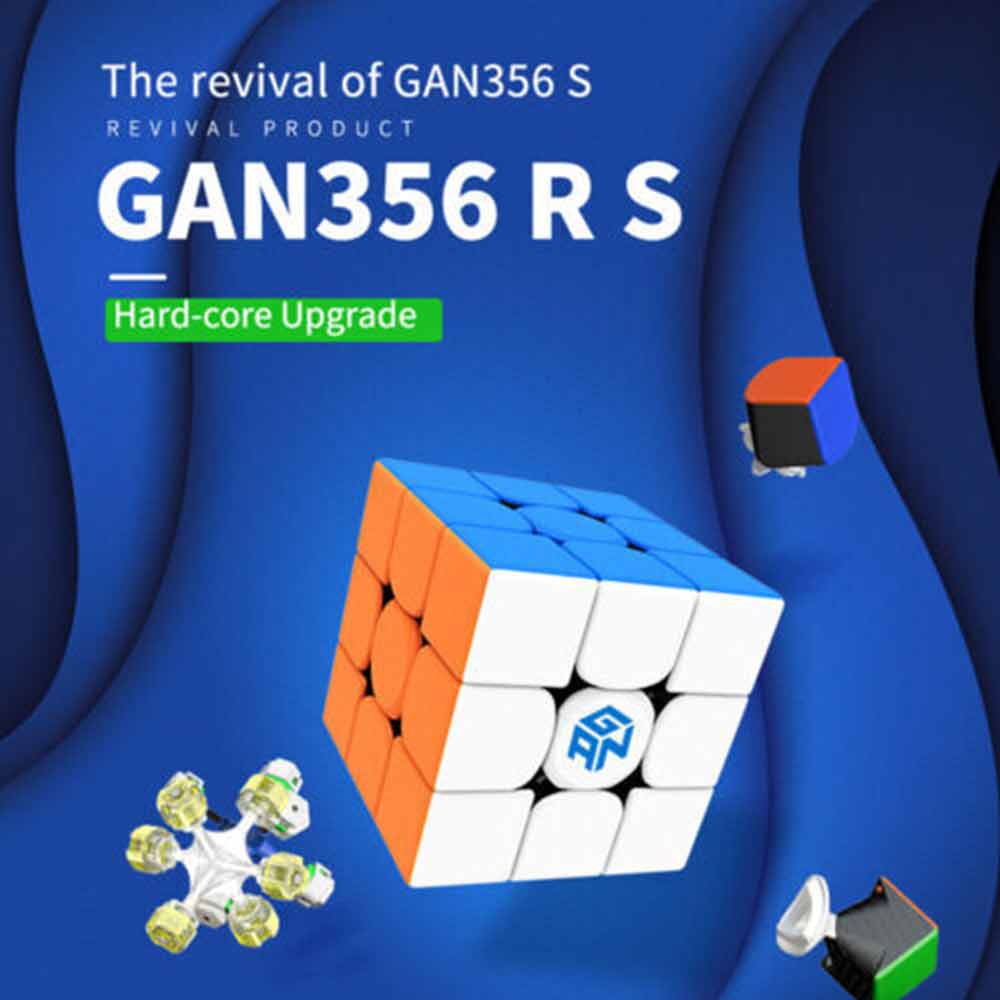 G356 RS 3x3 Speed Cube Puzzle Rubix Rubics Rubik R S Magic Cube Xmas Gift ForKid