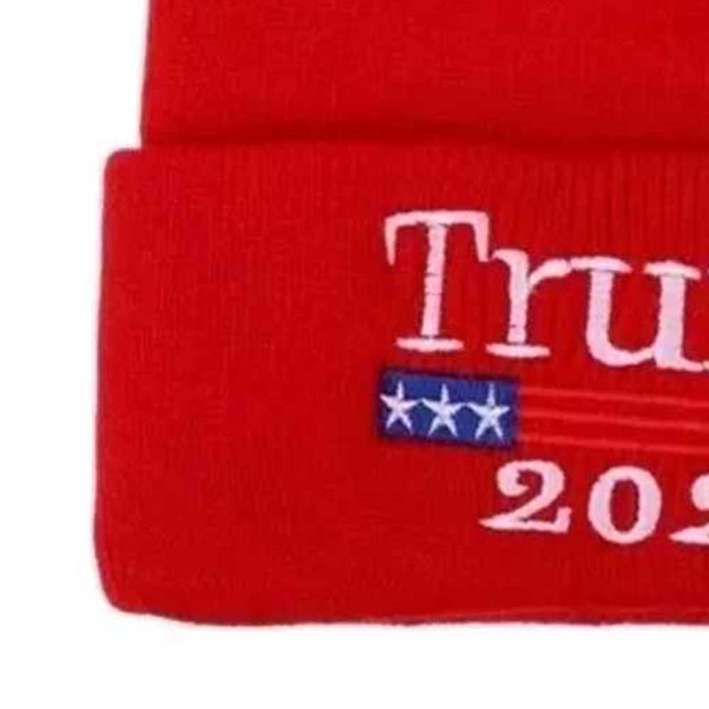 Red Hat MAGA Make America Great Beanie Trump/Vance 2024 Warm
