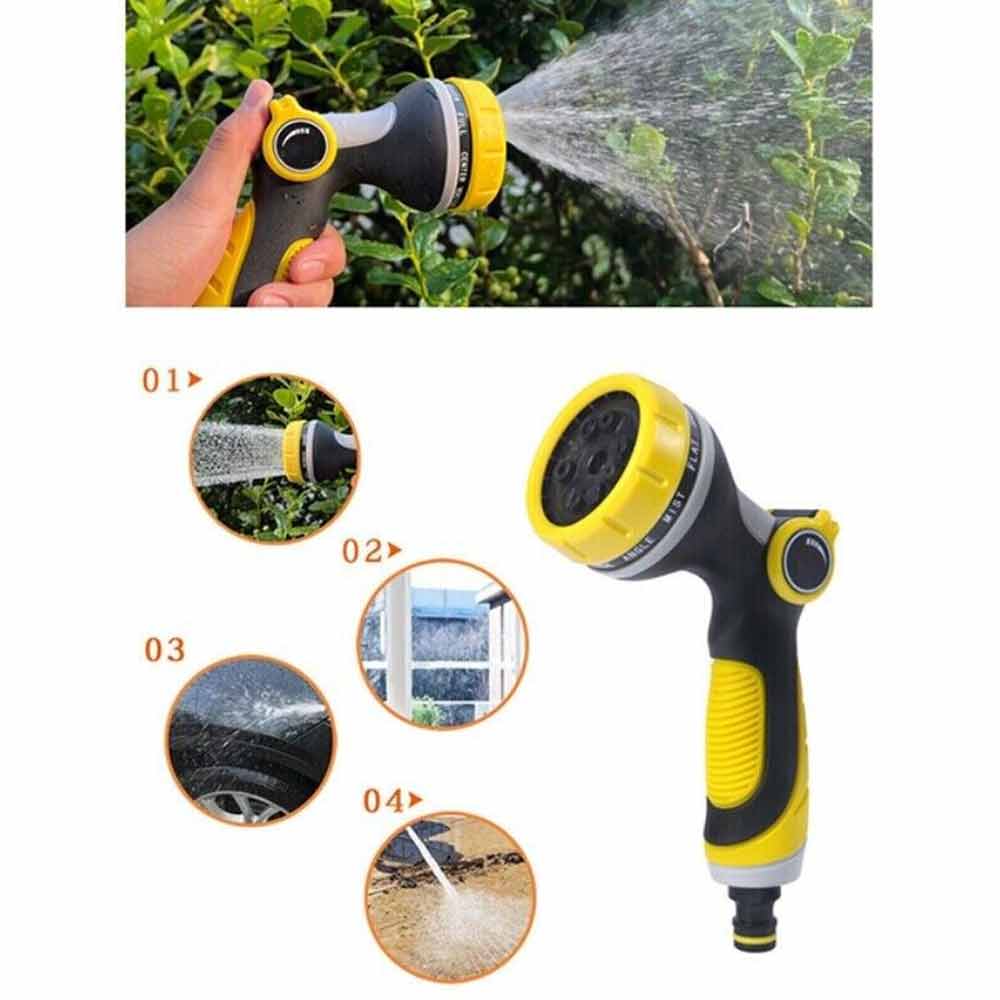 10 Functions Hose Sprayer Nozzle Watering Car Washing Tool Garden Spray Gun