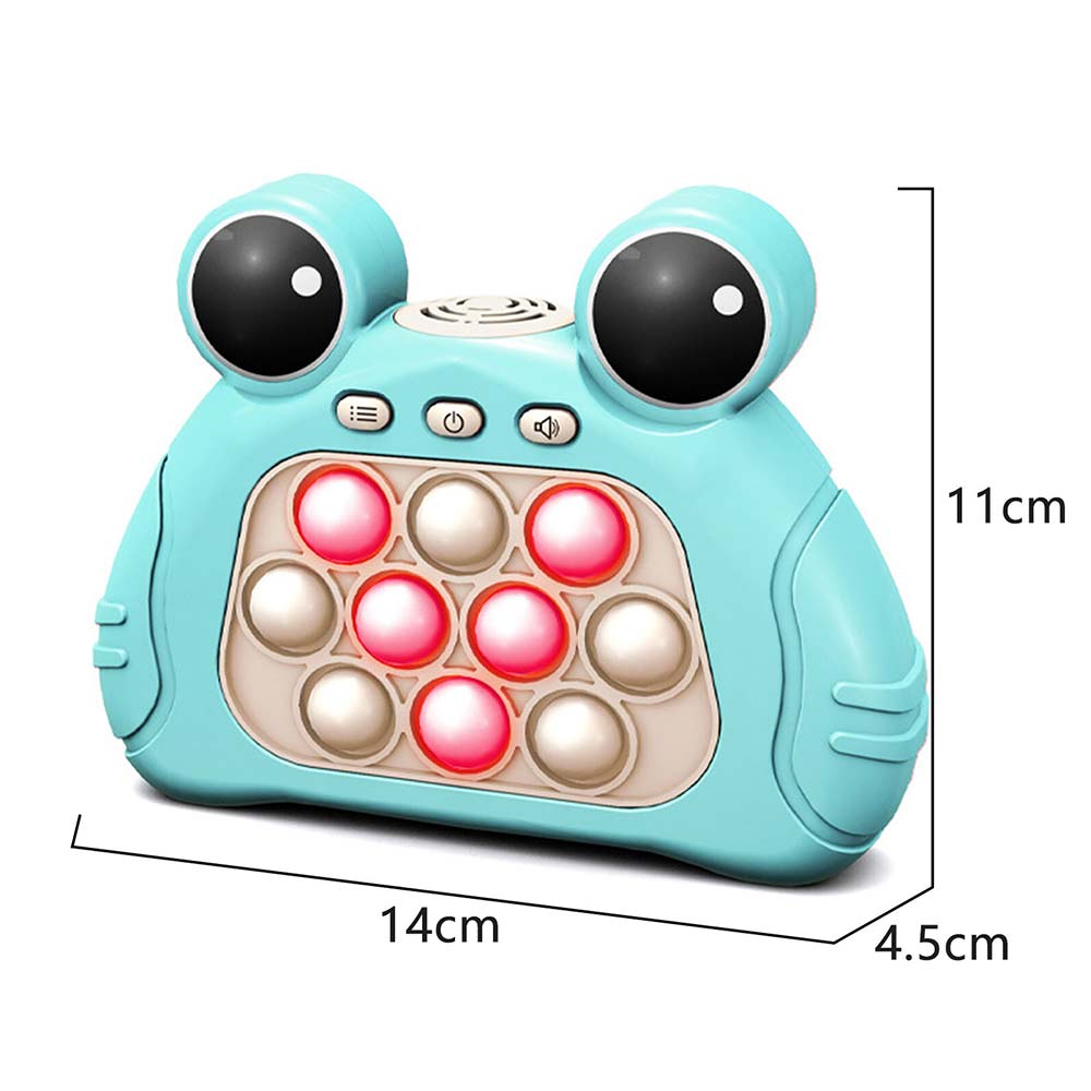 Frog Pop Fidget Push Game Toys Stress Bubble Popping Sensory Game Toy Gift Kids