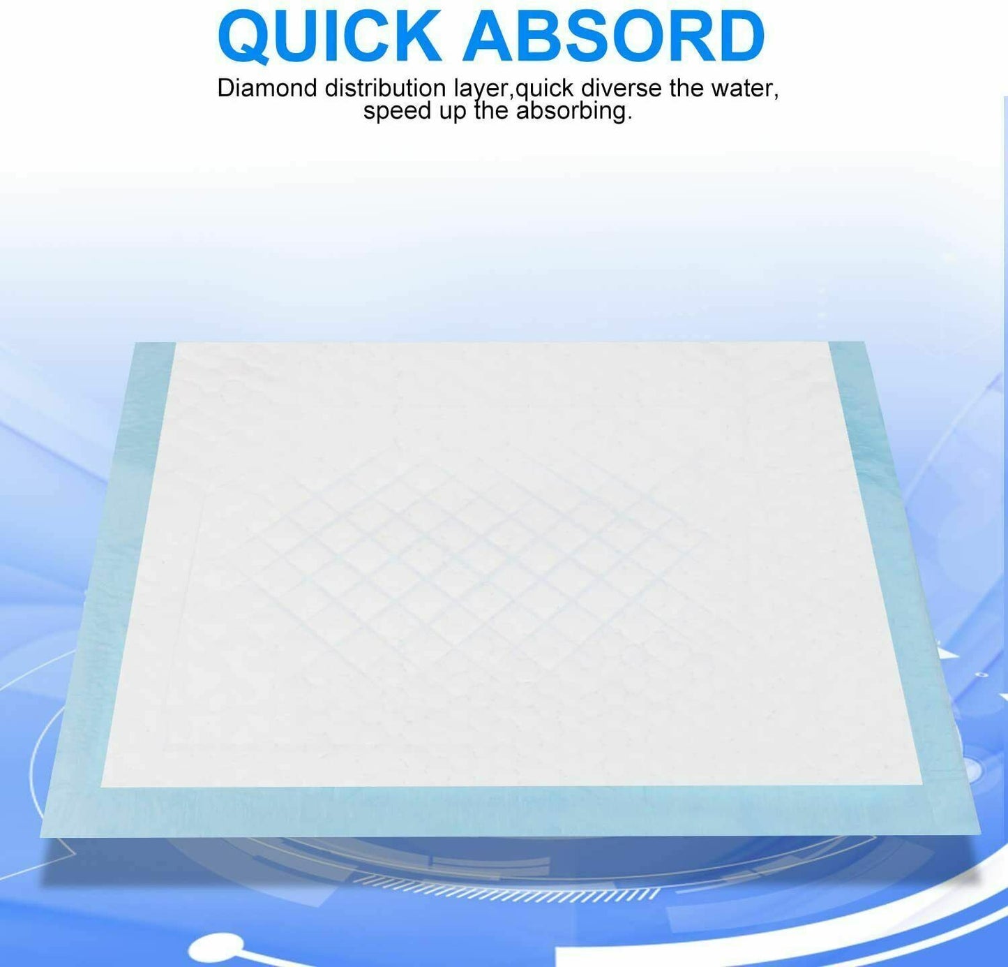 Economy Disposable Underpads – 60x90cm Incontinence Bed Pads for Adults, Elderly & Pets (40/80/120/160 Pack)