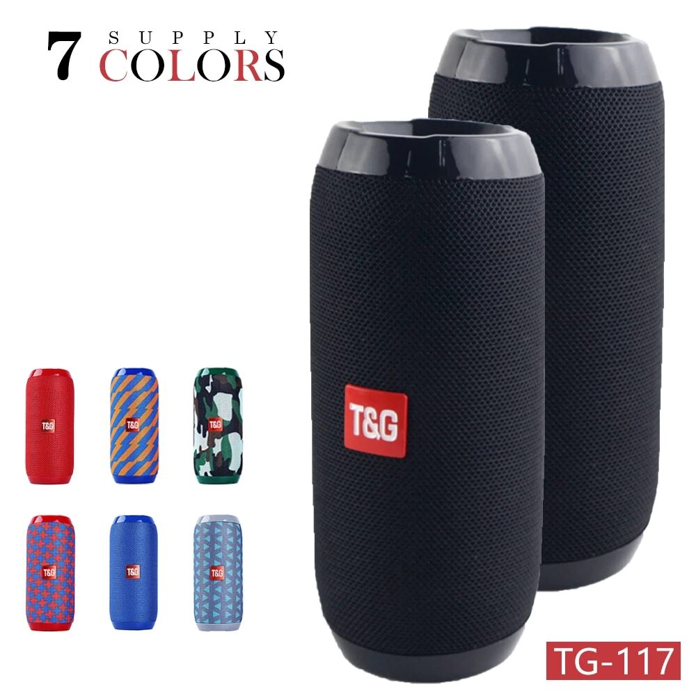 Portable Wireless Bluetooth USB Speaker – Mini Outdoor Speaker with TF Card & FM Radio