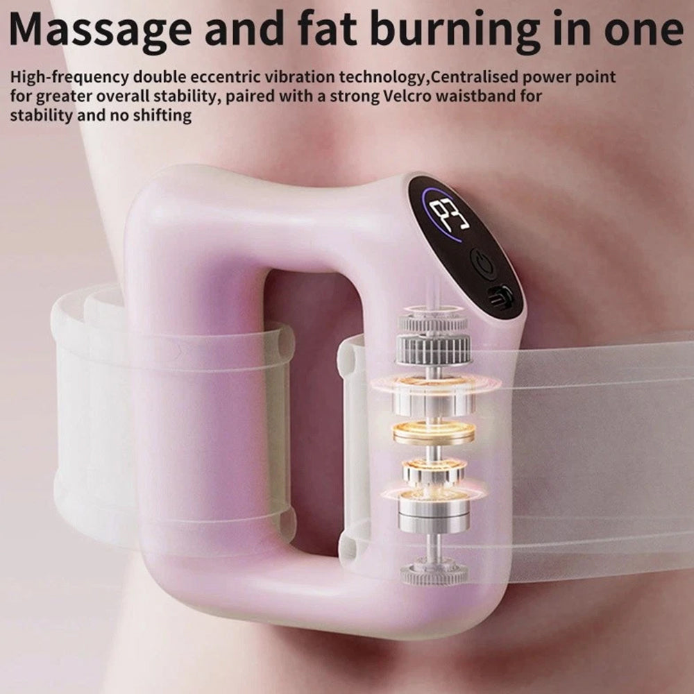 Full-Body Fascia Ring, Fascia Gun Massage Ring With Belt For Fat Burning&Shaping
