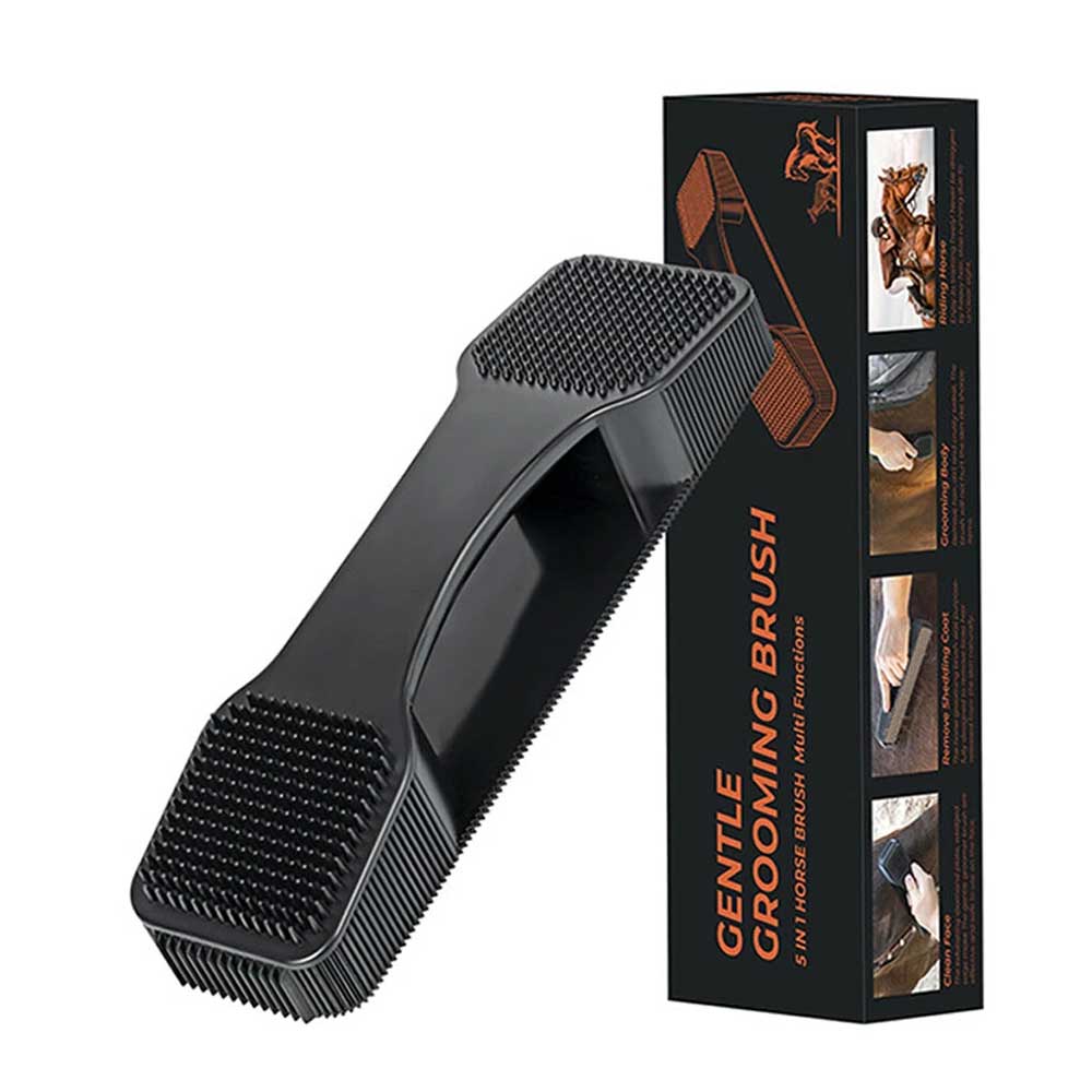 Horses Grooming Brush Pet Dogs Cats Deshedding Tool for Removing Tangled Hair
