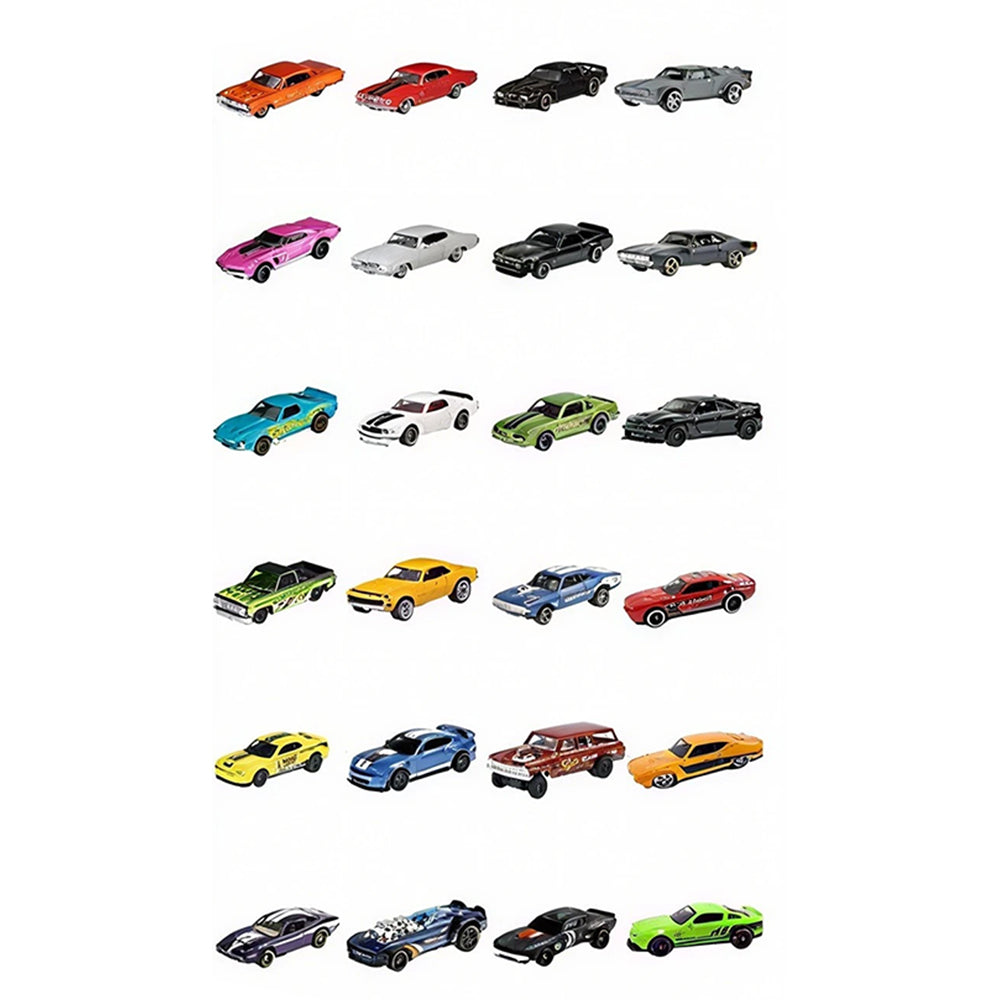 Hot Wheels 2026 Muscle Advent Calendar 2D- 24 Days of Mini Toy Cars  Acrylic Trim