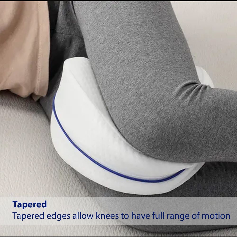 Memory Foam Orthopedic Leg & Knee Support Pillow – For Body Alignment While Sleeping