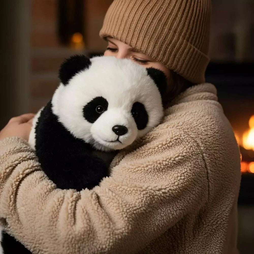 Hugging Emotional Support Panda – Interactive Plush Toy with Hug-Back Motion & Soft Fur