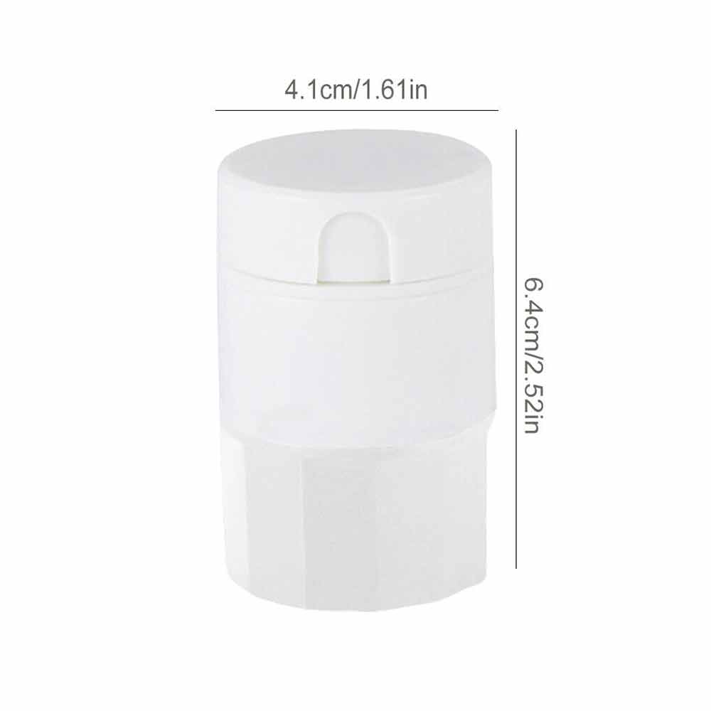Tablet Divider Cutter 4IN1 Pill Medicine Crusher Grinder Splitter Storage Box