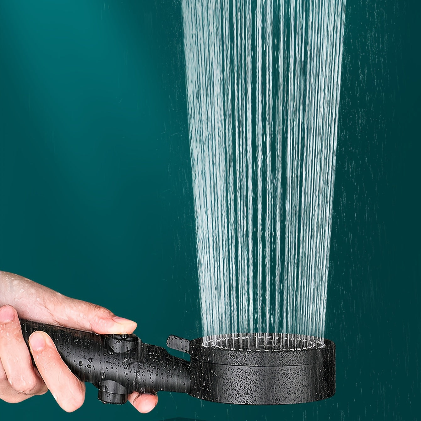 1pc High-Pressure Shower Head, Multi-Functional Hand Held Sprinkler With 5 Modes