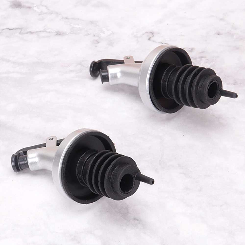 5X Liquor Wine Olive Oil Bottle Pourer Stopper Dispenser Tool Pour Spout Kitcken