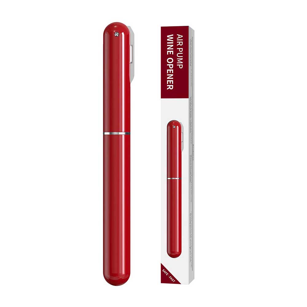 Wine Air Pressure Pump Bottle Opener Pen-shaped Corkscrew,Easy Cork Remover Tool