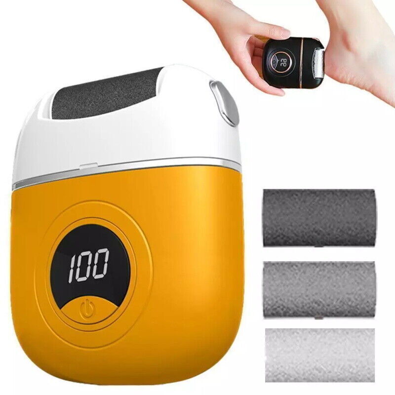 Professional Electric Foot Grinder File Callus Dead Skin Remover Pedicure Tool Free Tips