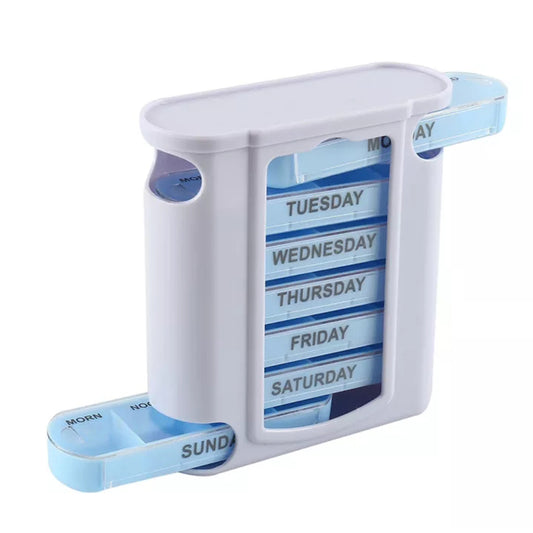 7 Day Pill Box Medicine Tablet Dispenser Organizer Weekly Storage Case