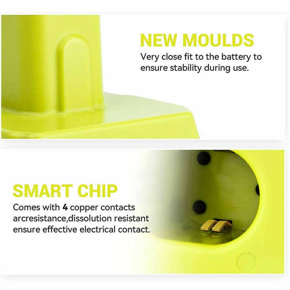 Power Wheels adapter for Ryobi One+ 18V Lithium Ion Battery Dock Power Connector