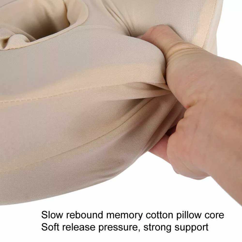Memory Foam Leg Pillow Cushion Knee Support Pain Relief Washable Cover Bed Sofa