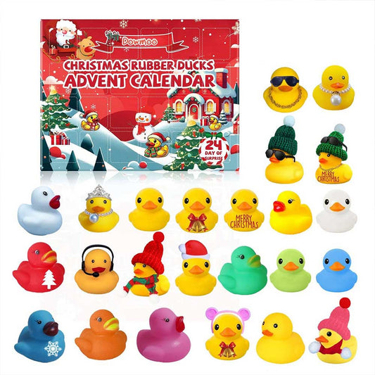 2025 Rubber Duck Advent Calendar | 24-Day Christmas Countdown with Unique Collectible Duck Toys