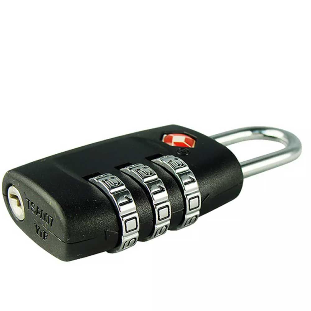 2pcs 3Dial TSA Security Locks Travel Luggage Combination Code PadLock Suitcase