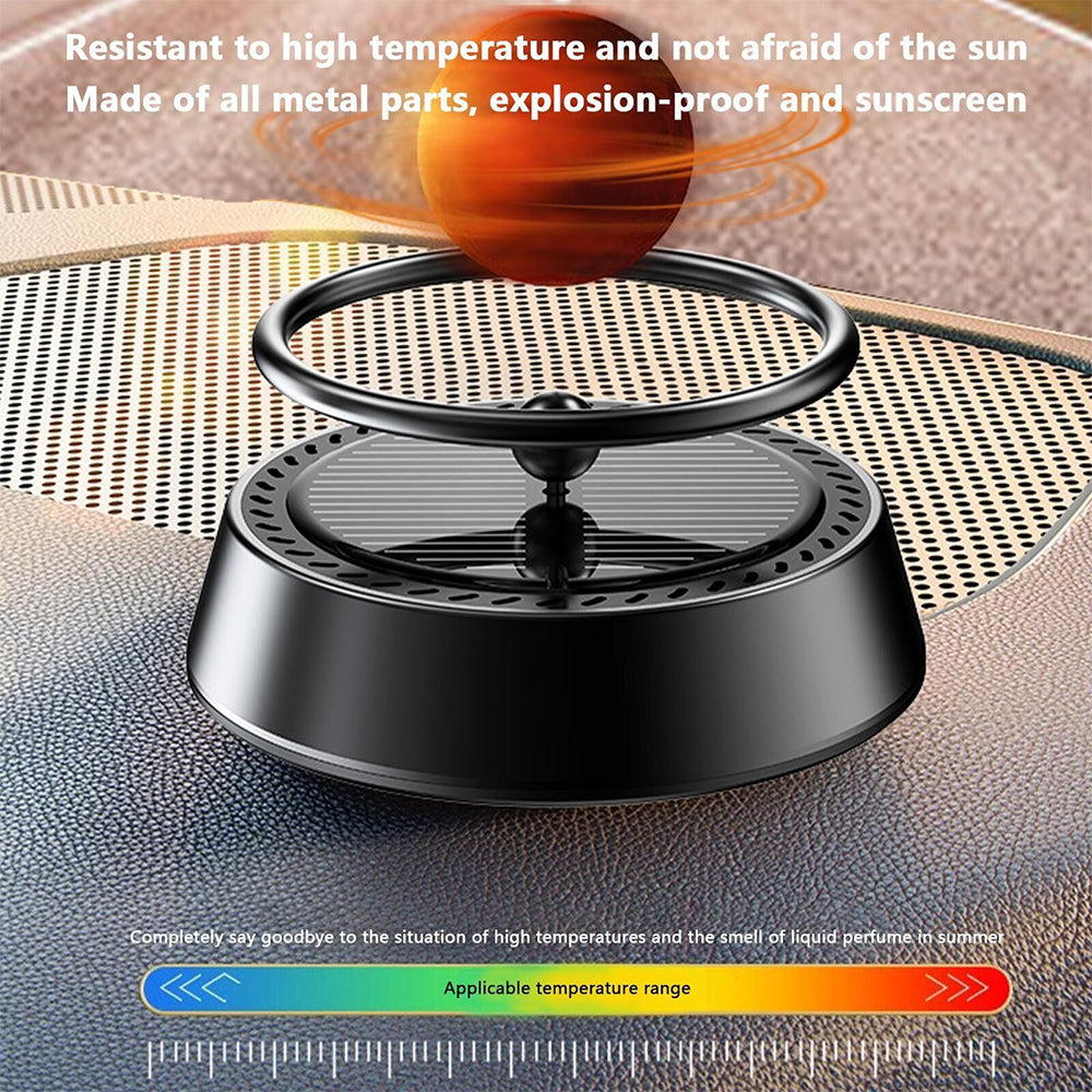 Solar Car Aromatherapy Air Freshener Ornament Decoration Perfume Diffuser