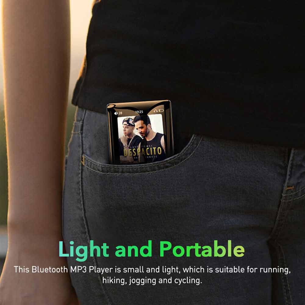 32G MP3 FM Radio Player Sport Music Portable Video Recorder MP4 Bluetooth HIFI