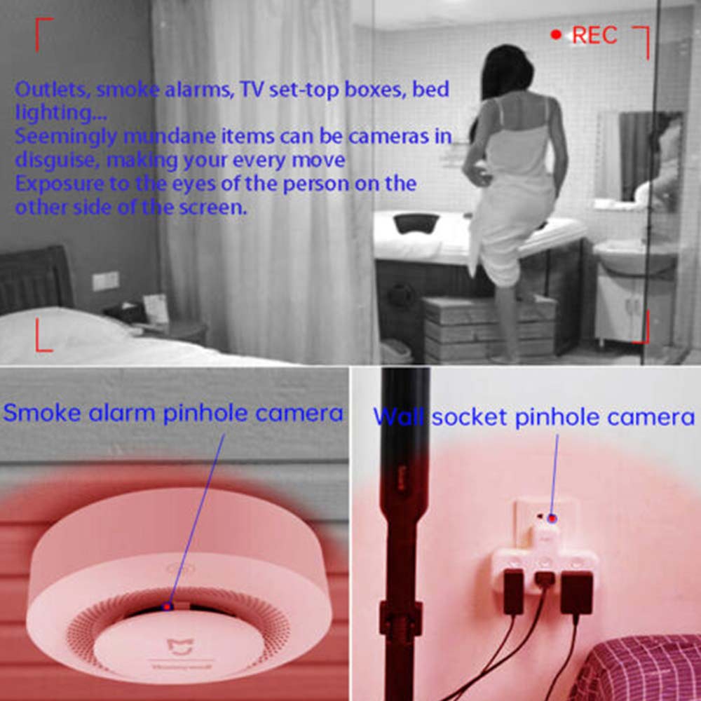 Signal Lens RF Tracker Camera Detector GSM Audio Anti Hidden Cam Bug Finder