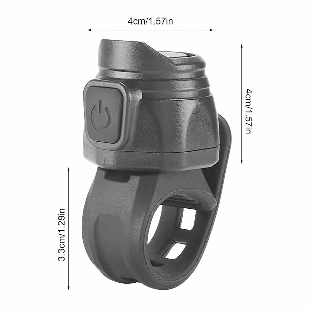 Bike Bell Riding Electric Horn Road Bike  Warning Ring USB Charging