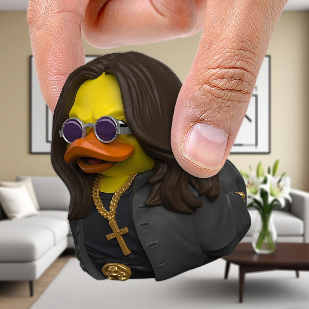 Mini Resin Duck Statue OSBOURNE Collectible Duck Figure JEEP 7.5x5x6.3cm