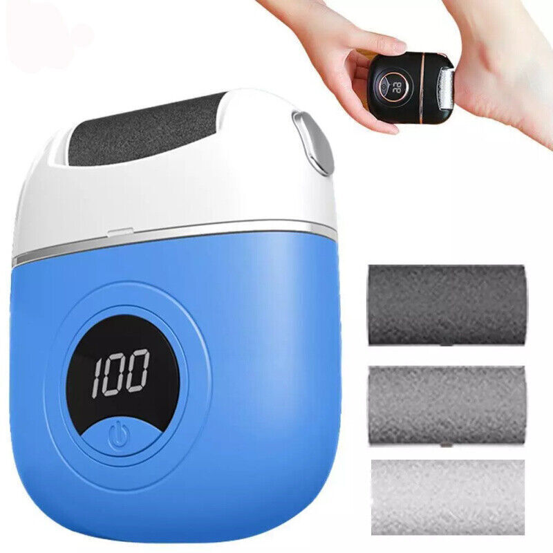 Professional Electric Foot Grinder File Callus Dead Skin Remover Pedicure Tool Free Tips