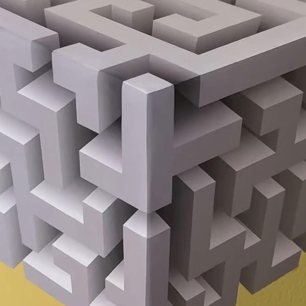 Irregular Illusion Wall Decals – 3D Corner Wall Decor for Modern Spaces