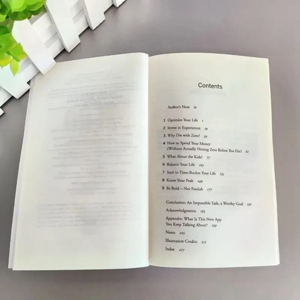 Die With Zero – Financial Guide, Balance Money & Life Experiences for Fulfillment