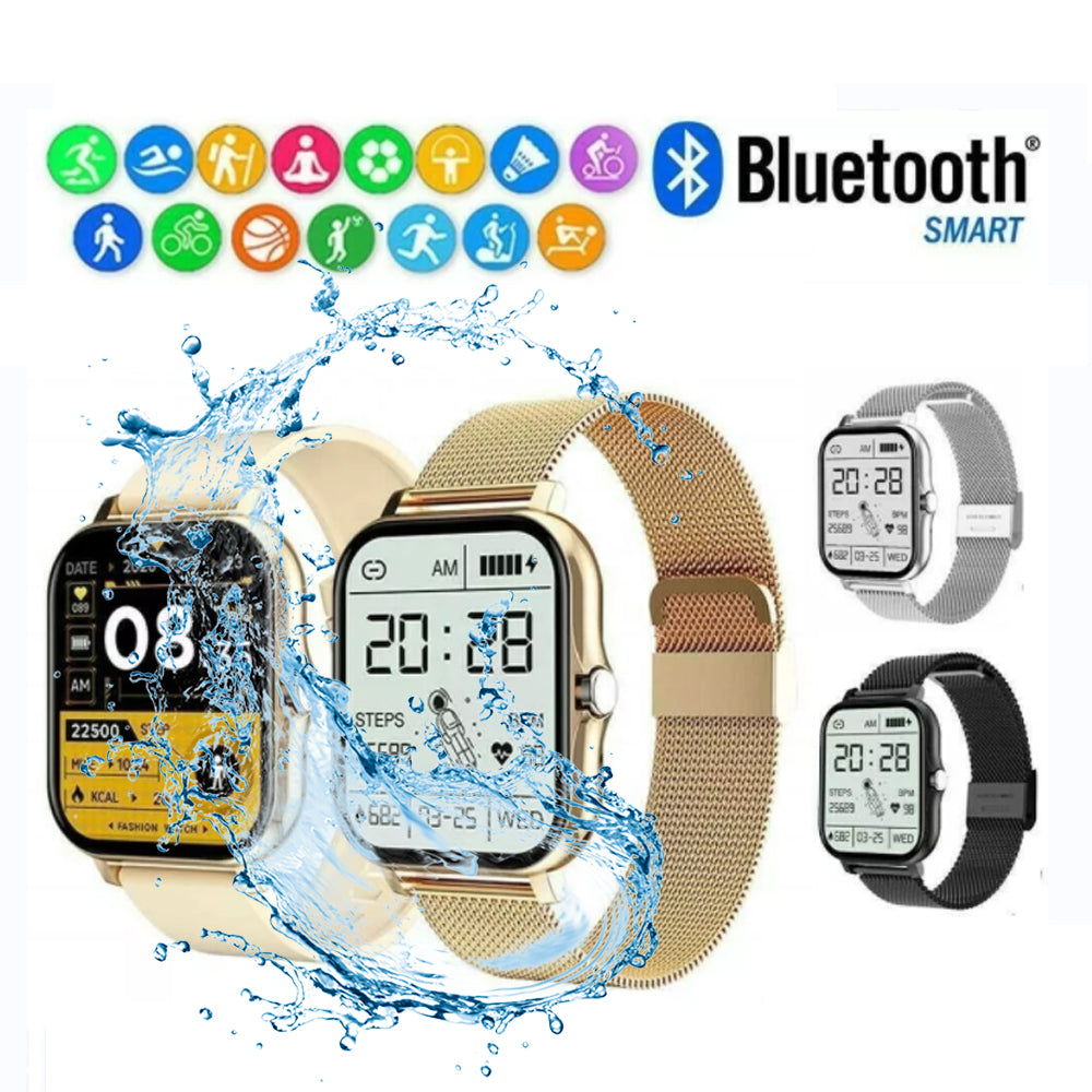 Smart Watch Women Men Heart Rate For iPhone Android Bluetooth Waterproof