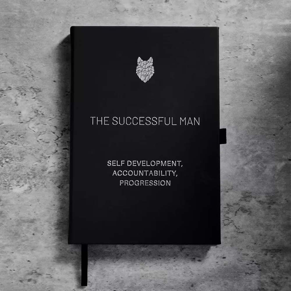 The Successful Man Journal - Self Development, Accountability & Progress Planner for Men