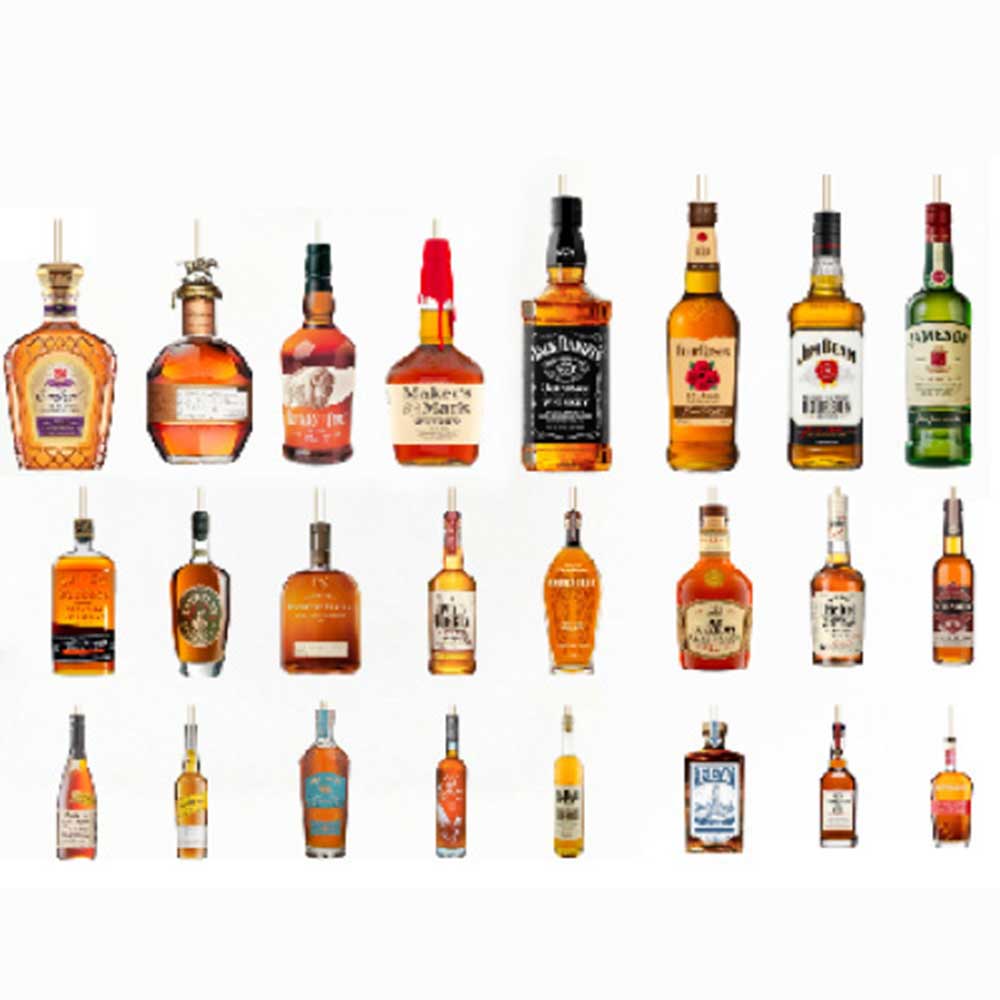 2025 Wine Bottle Advent Calendar 2D - 24 Day Christmas Countdown with Mini Bottle Ornaments