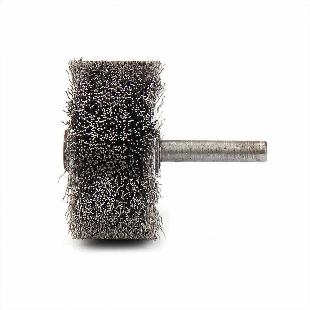 6*50MM 304 Stainless Steel Wire Wheel Brush for Die Grinder Drill Rotary Tool 1/4" Shank