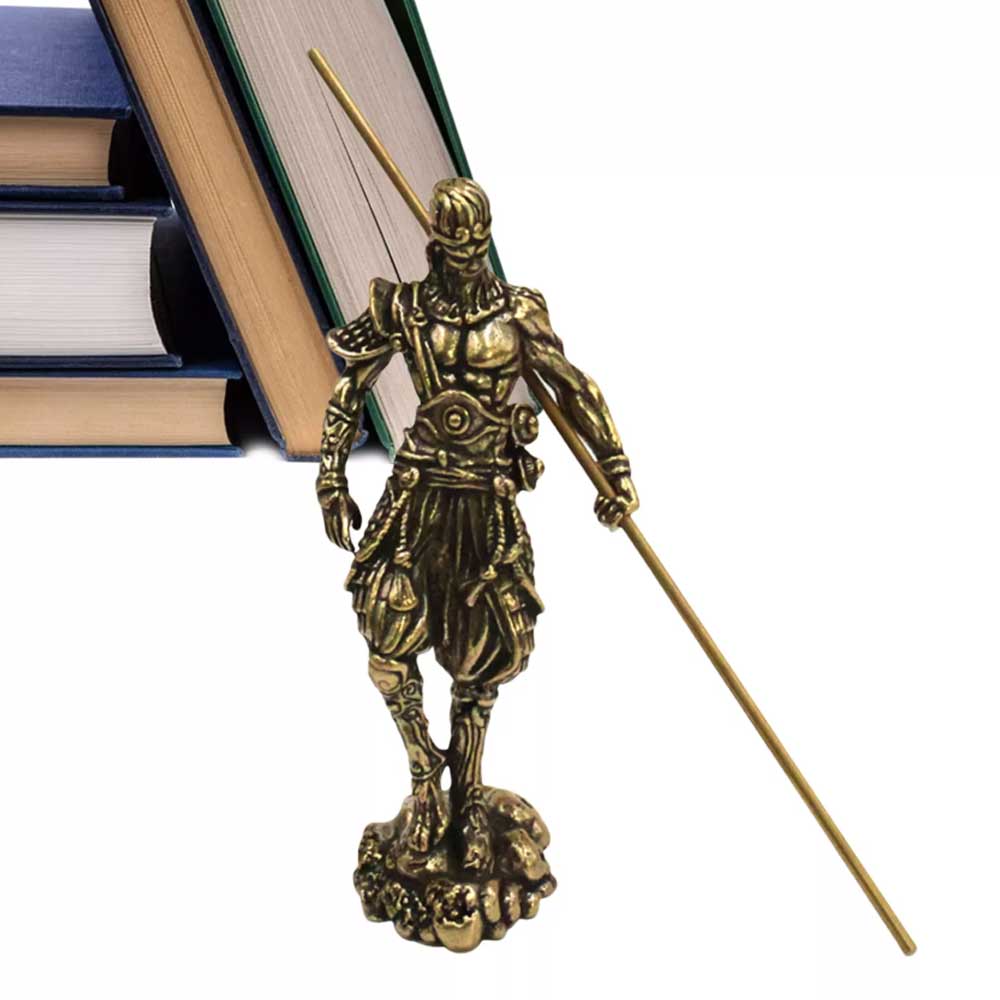 Black Myth 3D Wukong Figurine Ornaments Wukong Brass Miniature Figurines